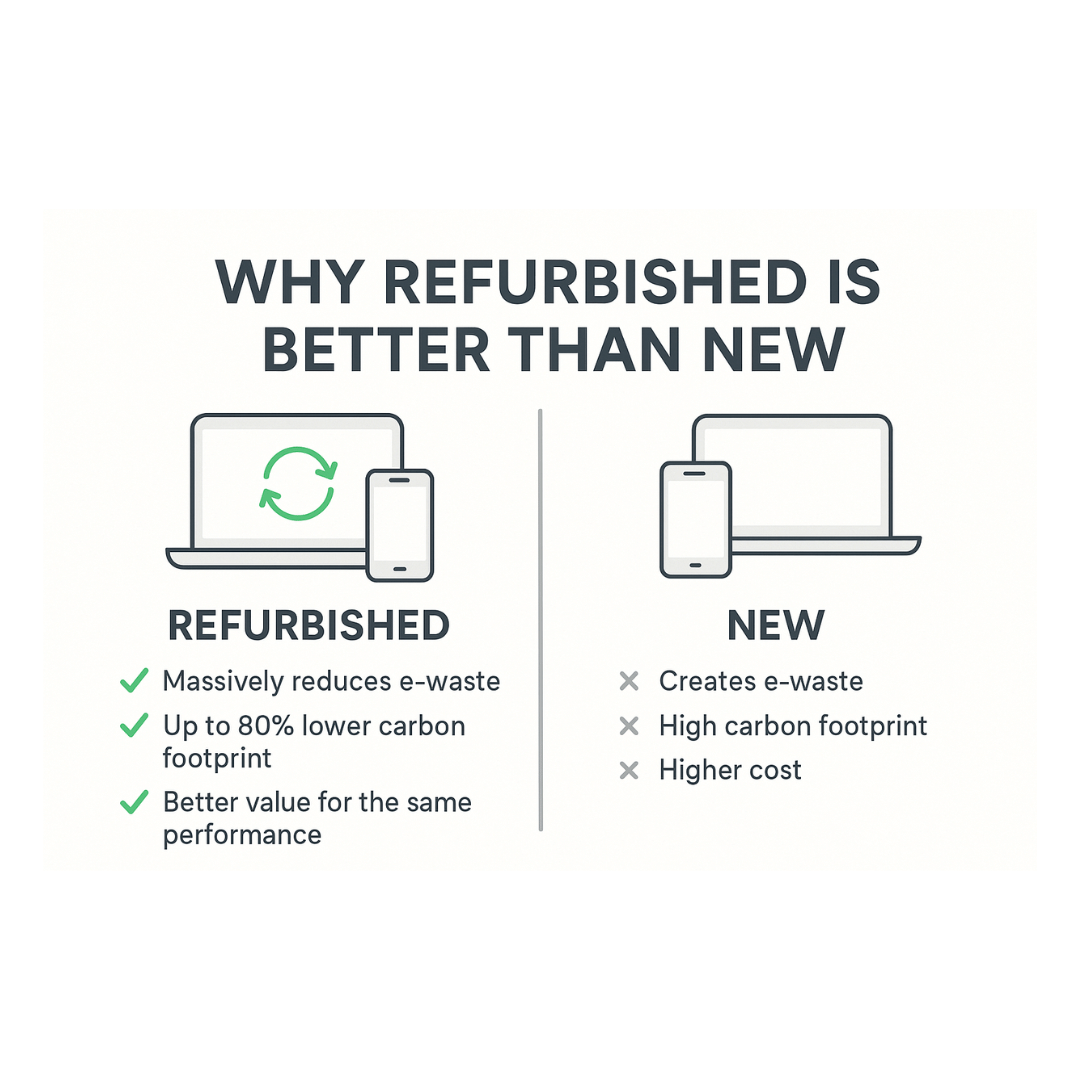 ♻️ Why Refurbished Is Better Than New