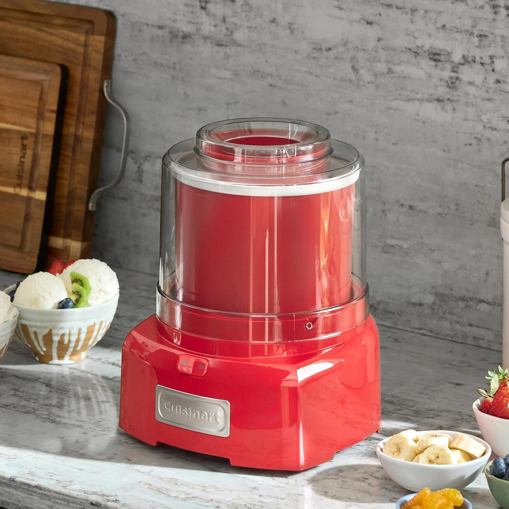 Cuisinart Red 1.5 qt Ice Cream Maker (BRAND NEW)