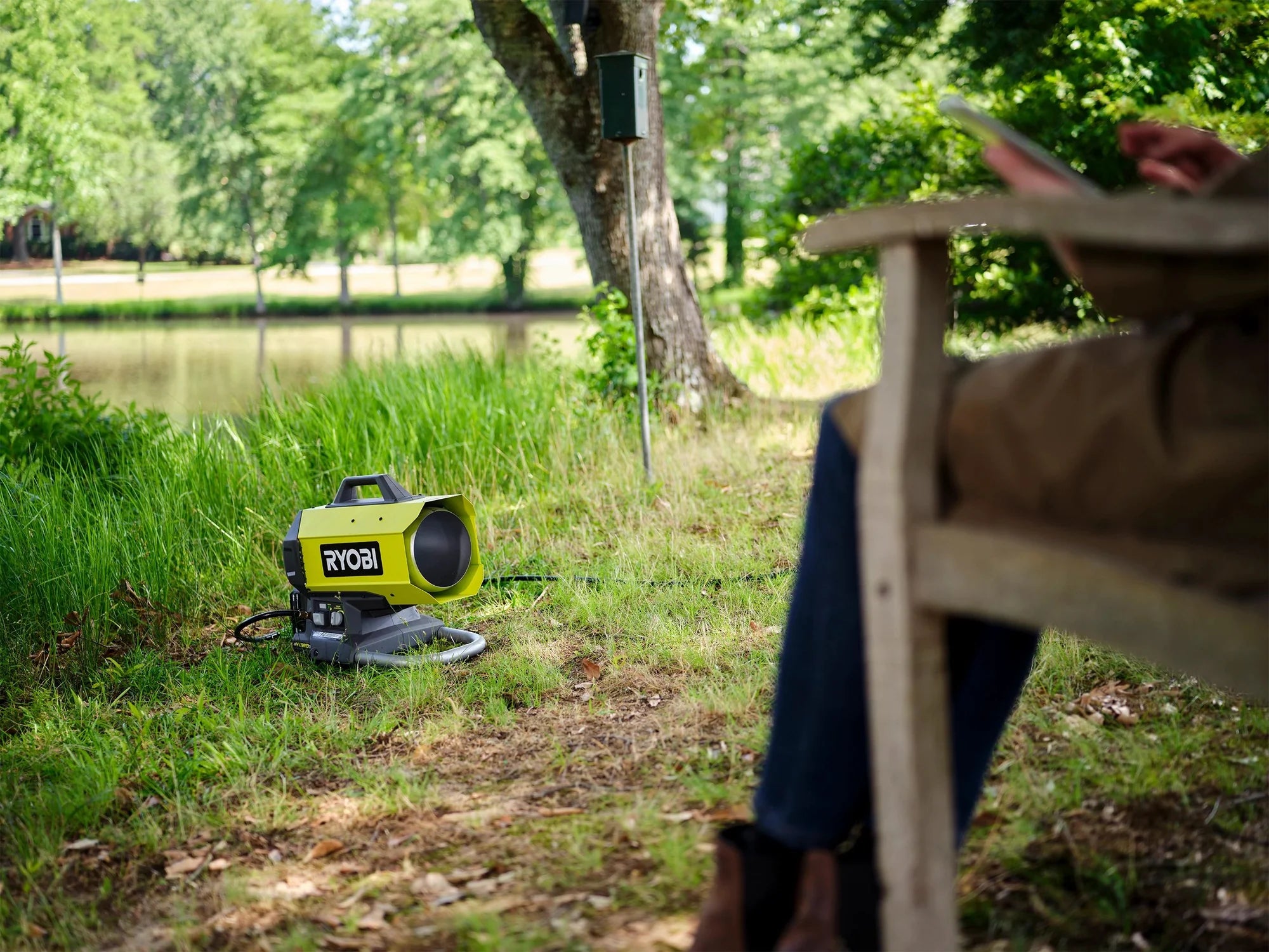 RYOBI ONE+ 18-Volt Cordless Hybrid Forced Air Propane (BRAND NEW)