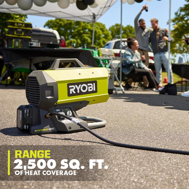 RYOBI ONE+ 18-Volt Cordless Hybrid Forced Air Propane (BRAND NEW)